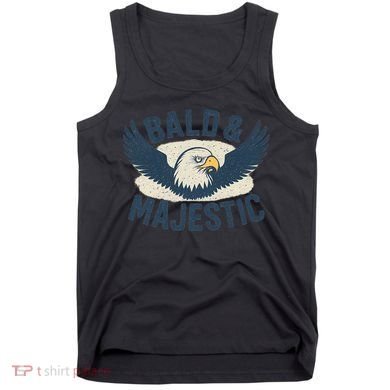 Bald & Majestic - Perfect Gift for Dads Tank Top