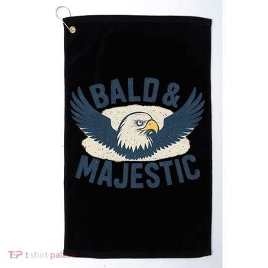 Bald & Majestic - Perfect Gift for Dads Golf Towel