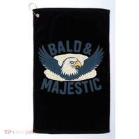 Bald & Majestic - Perfect Gift for Dads Golf Towel thumb 0