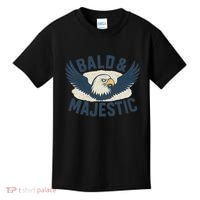 Bald & Majestic - Perfect Gift for Dads Kids T-Shirt thumb 0