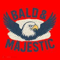 Bald & Majestic - Perfect Gift for Dads Santa Hat thumb 1