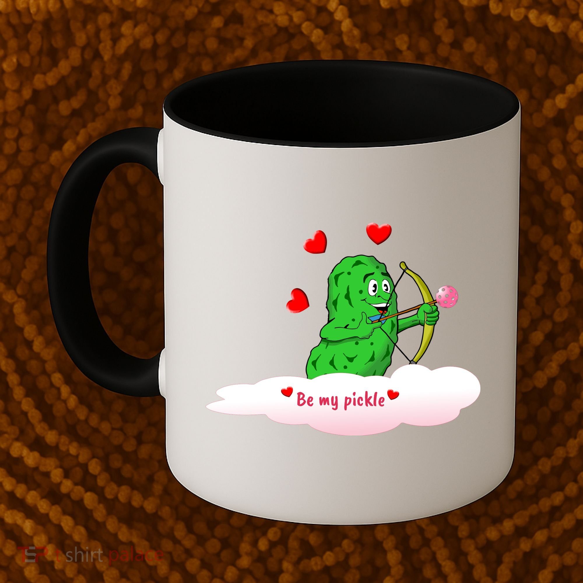Be My Pickle, Fun Pickleball, Valentines Day Pickleball Coffee Mug