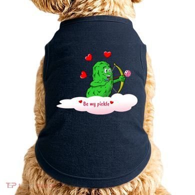 Be My Pickle, Fun Pickleball, Valentines Day Pickleball Doggie Tank