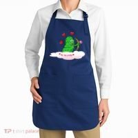 Be My Pickle, Fun Pickleball, Valentines Day Pickleball Apron thumb 2