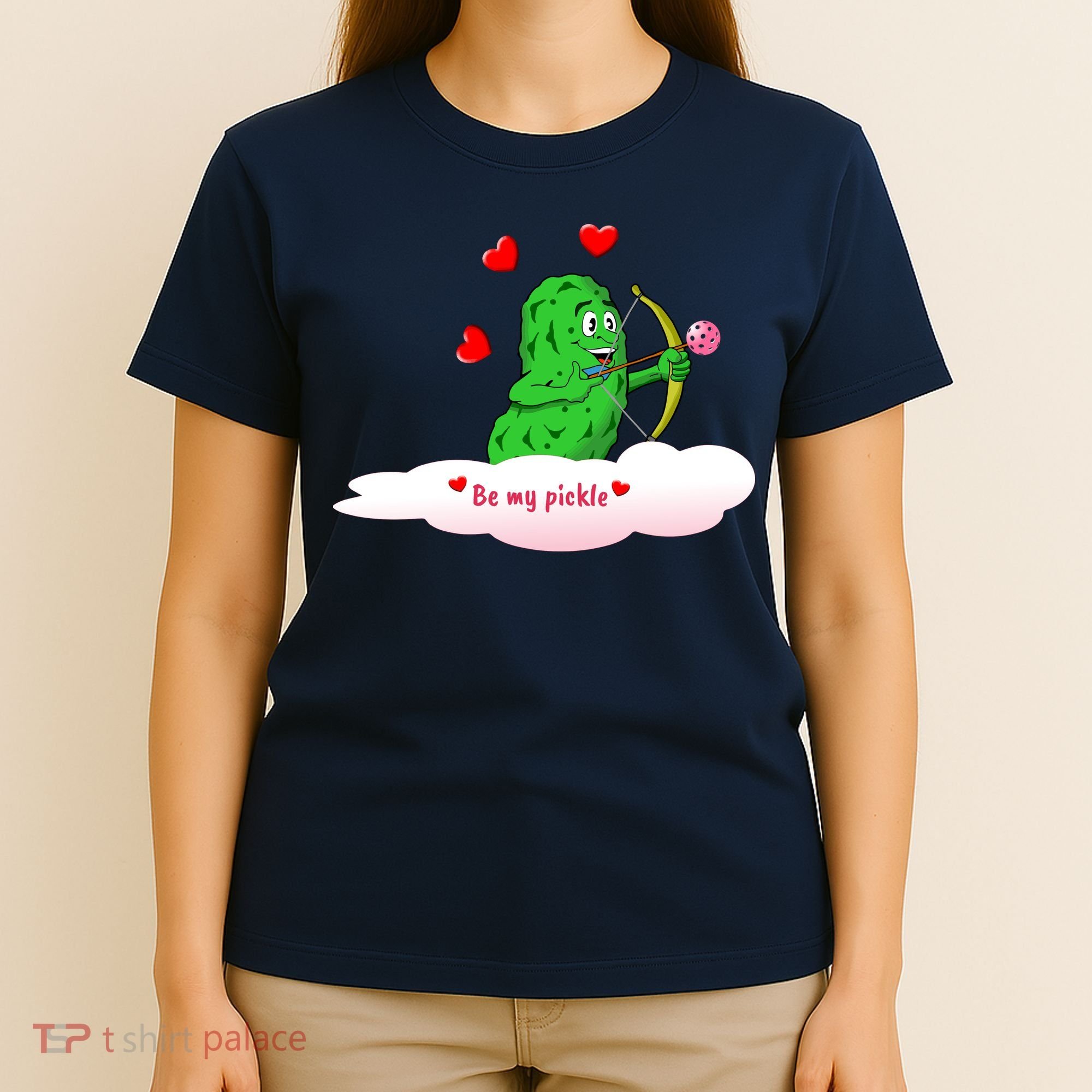 Be My Pickle, Fun Pickleball, Valentines Day Pickleball T-Shirt