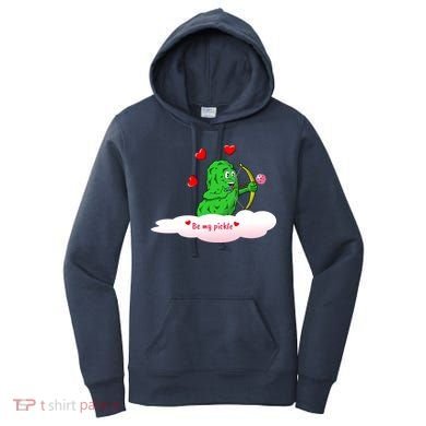 Be My Pickle, Fun Pickleball, Valentines Day Pickleball Women's Hoodie
