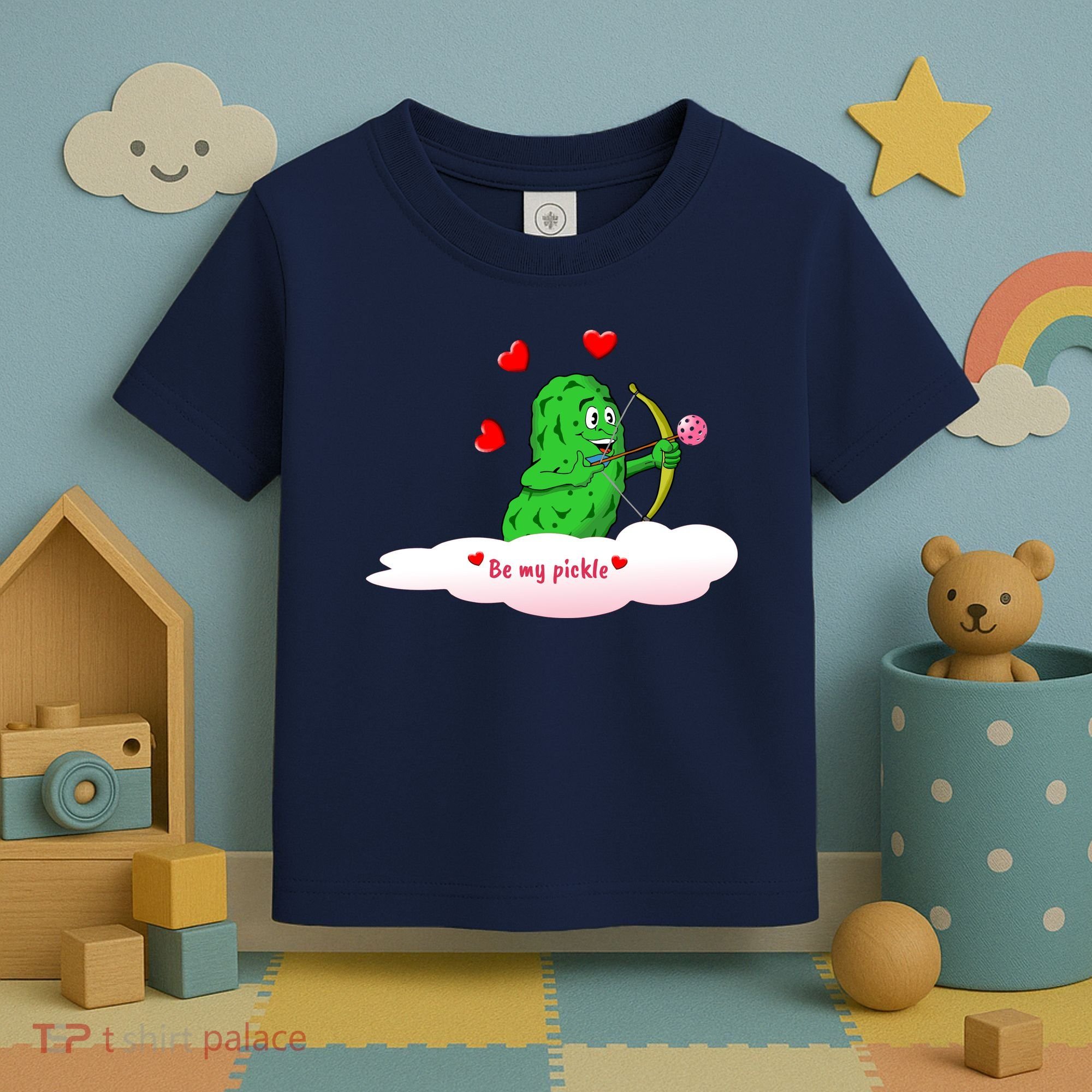 Be My Pickle, Fun Pickleball, Valentines Day Pickleball Toddler T-Shirt
