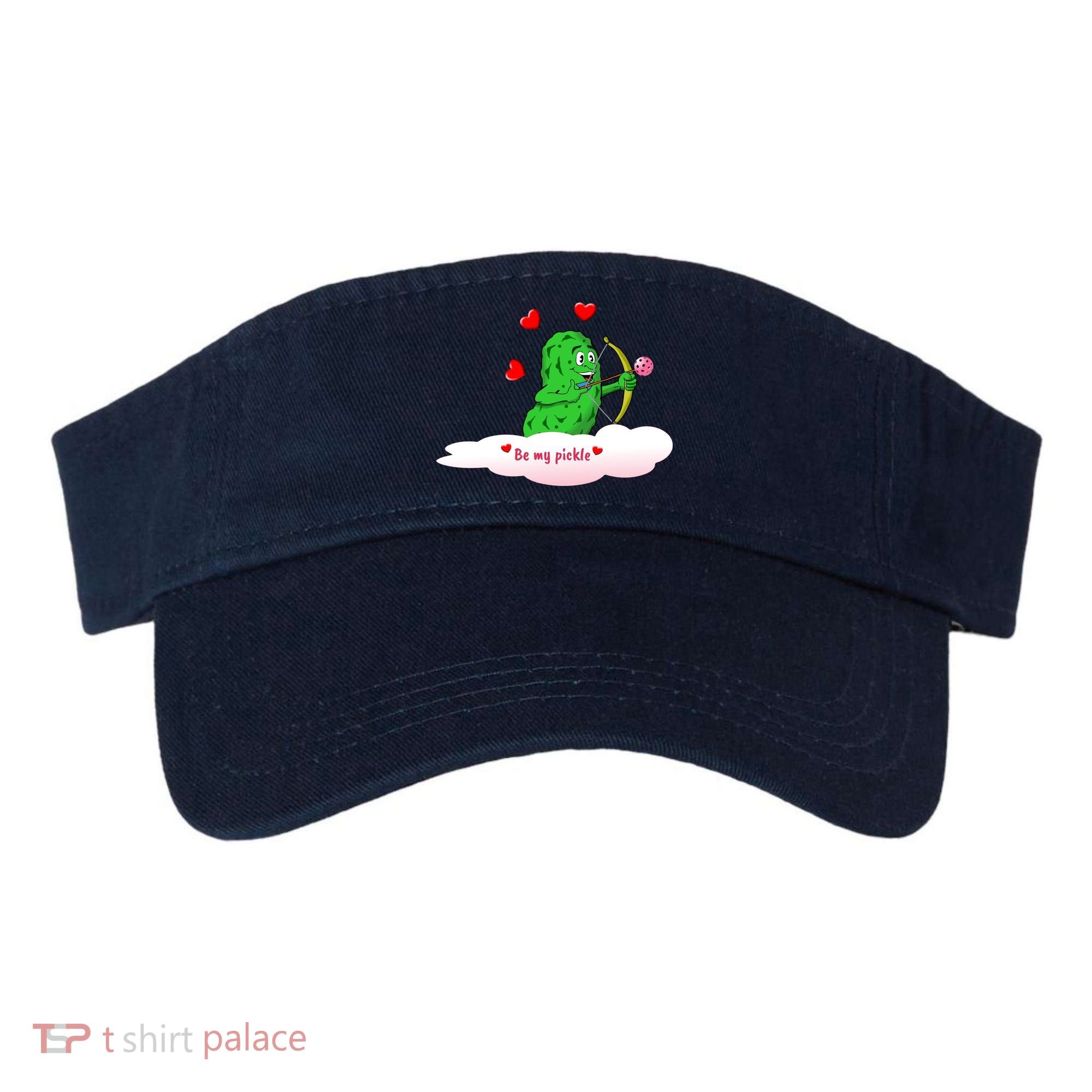 Be My Pickle, Fun Pickleball, Valentines Day Pickleball Visor
