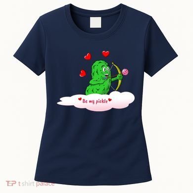 Be My Pickle, Fun Pickleball, Valentines Day Pickleball Women's T-Shirt