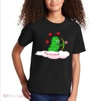 Be My Pickle, Fun Pickleball, Valentines Day Pickleball Kids T-Shirt thumb 2