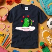 Be My Pickle, Fun Pickleball, Valentines Day Pickleball Kids T-Shirt thumb 3