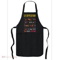 Bass Musician Pick You Can Never Have Too Many Guitars Apron thumb 0