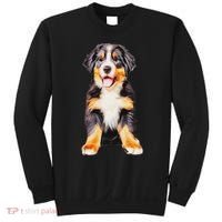 Bernese Mountain Puppy For Women Dog Lovers Sweatshirt thumb 0
