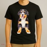 Bernese Mountain Puppy For Women Dog Lovers T-Shirt thumb 3