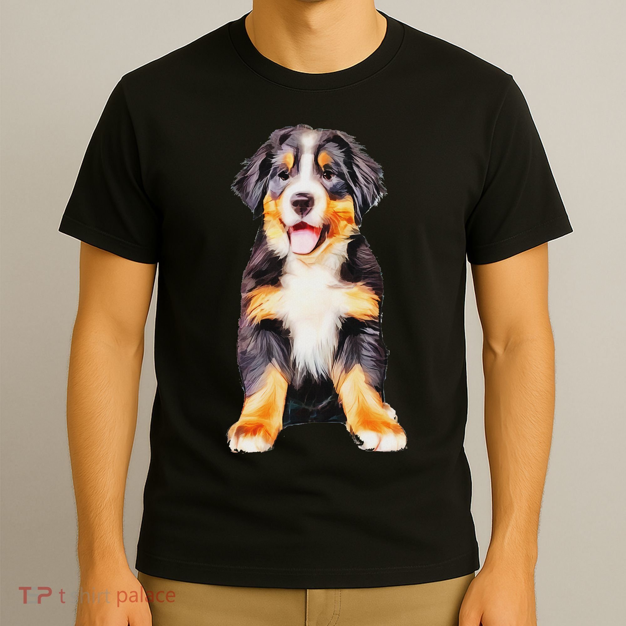 Bernese Mountain Puppy For Women Dog Lovers T-Shirt