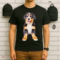 Bernese Mountain Puppy For Women Dog Lovers T-Shirt thumb 6