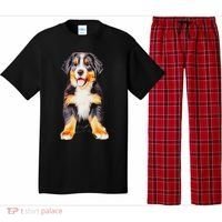 Bernese Mountain Puppy For Women Dog Lovers Pajama Set thumb 0