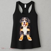 Bernese Mountain Puppy For Women Dog Lovers Women's Tank Top thumb 3