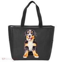 Bernese Mountain Puppy For Women Dog Lovers Tote Bag thumb 0