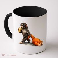 Baby Monkey Punch Iced Coffee Coffee Mug thumb 0