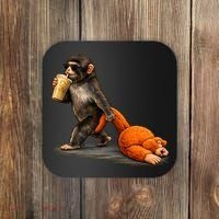 Baby Monkey Punch Iced Coffee Coaster thumb 0