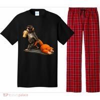 Baby Monkey Punch Iced Coffee Pajama Set thumb 0