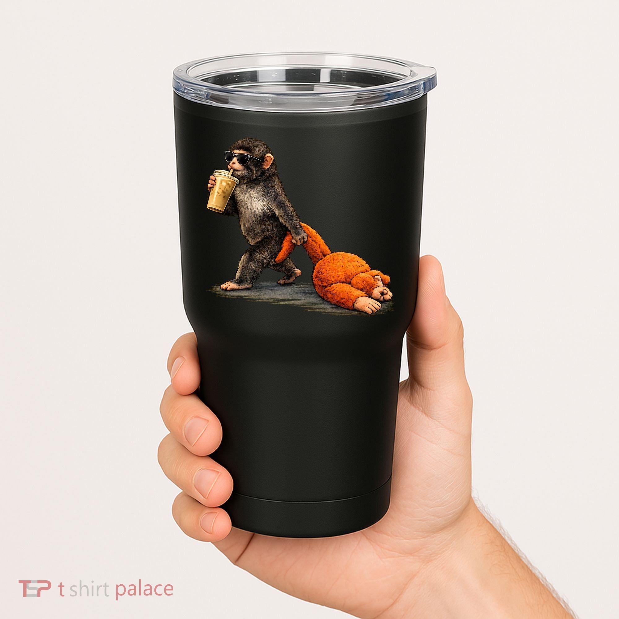Baby Monkey Punch Iced Coffee Tumbler