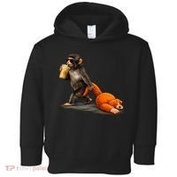 Baby Monkey Punch Iced Coffee Toddler Hoodie thumb 0