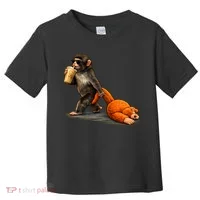 Baby Monkey Punch Iced Coffee Toddler T-Shirt thumb 0