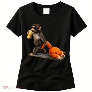 Baby Monkey Punch Iced Coffee Women's T-Shirt