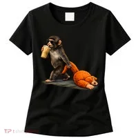 Baby Monkey Punch Iced Coffee Women's T-Shirt thumb 0