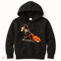 Baby Monkey Punch Iced Coffee Kids Hoodie thumb 0