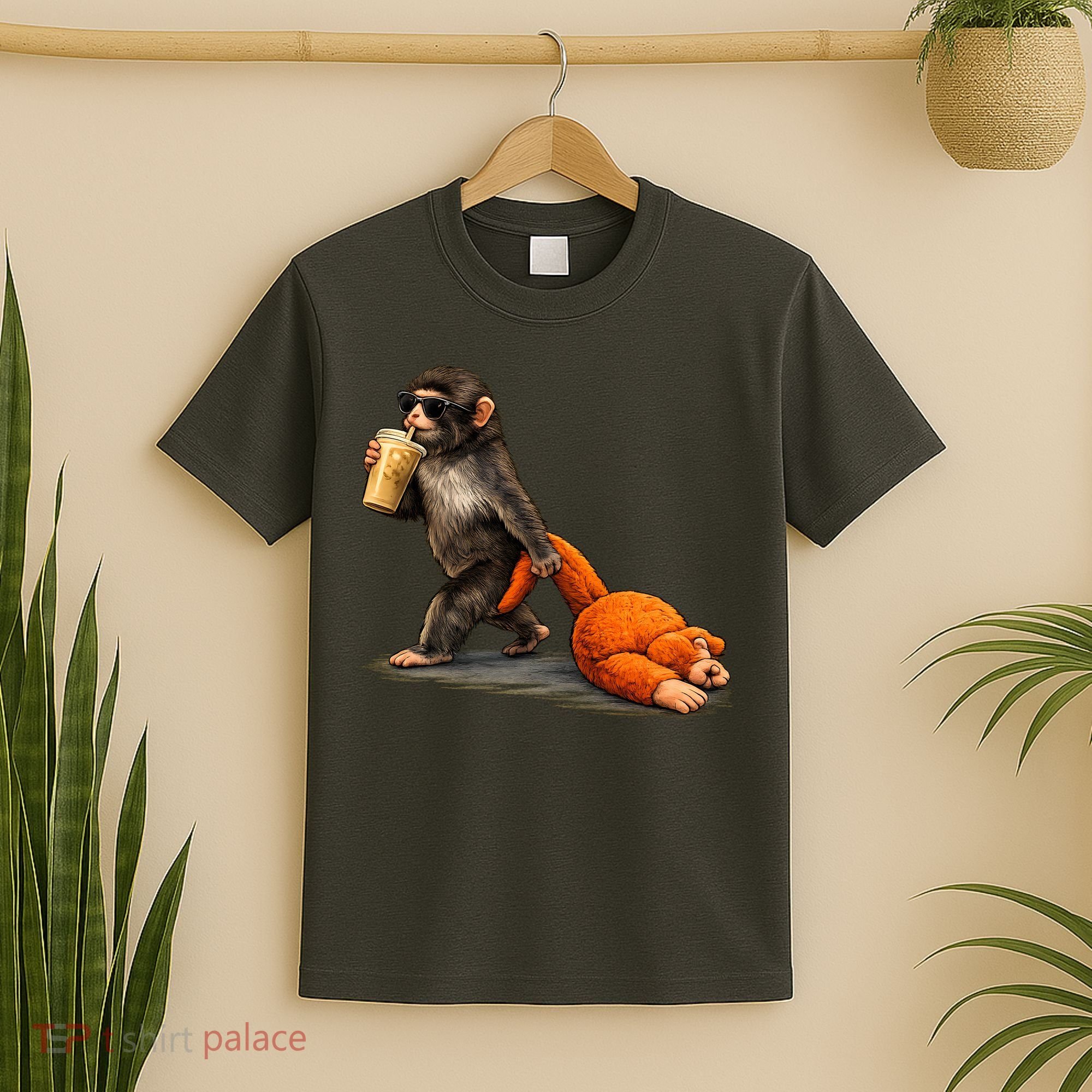 Baby Monkey Punch Iced Coffee T-Shirt