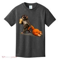 Baby Monkey Punch Iced Coffee Kids T-Shirt thumb 0