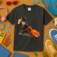 Baby Monkey Punch Iced Coffee Kids T-Shirt thumb 3