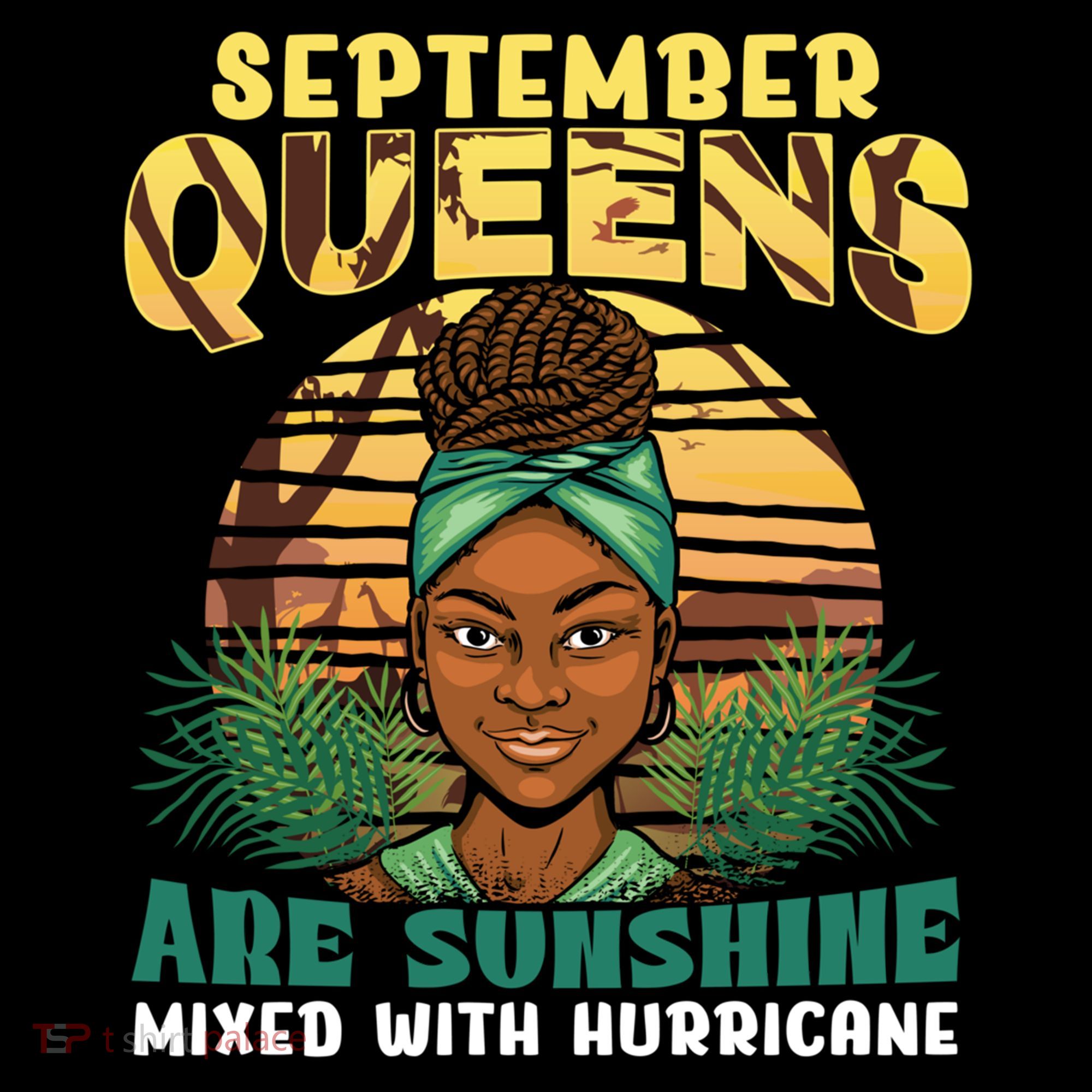 Black Melanin Queen September Afro Birthday Virgo Libra Gift Coffee Mug