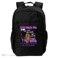 Black Melanin Queen September Afro Birthday Virgo Libra Gift Backpack thumb 0