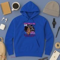 Black Melanin Queen September Afro Birthday Virgo Libra Gift Hoodie thumb 3