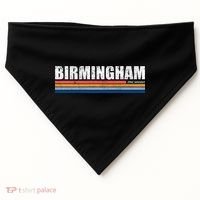 Birmingham Michigan Retro USA-Made Doggie Bandana thumb 0