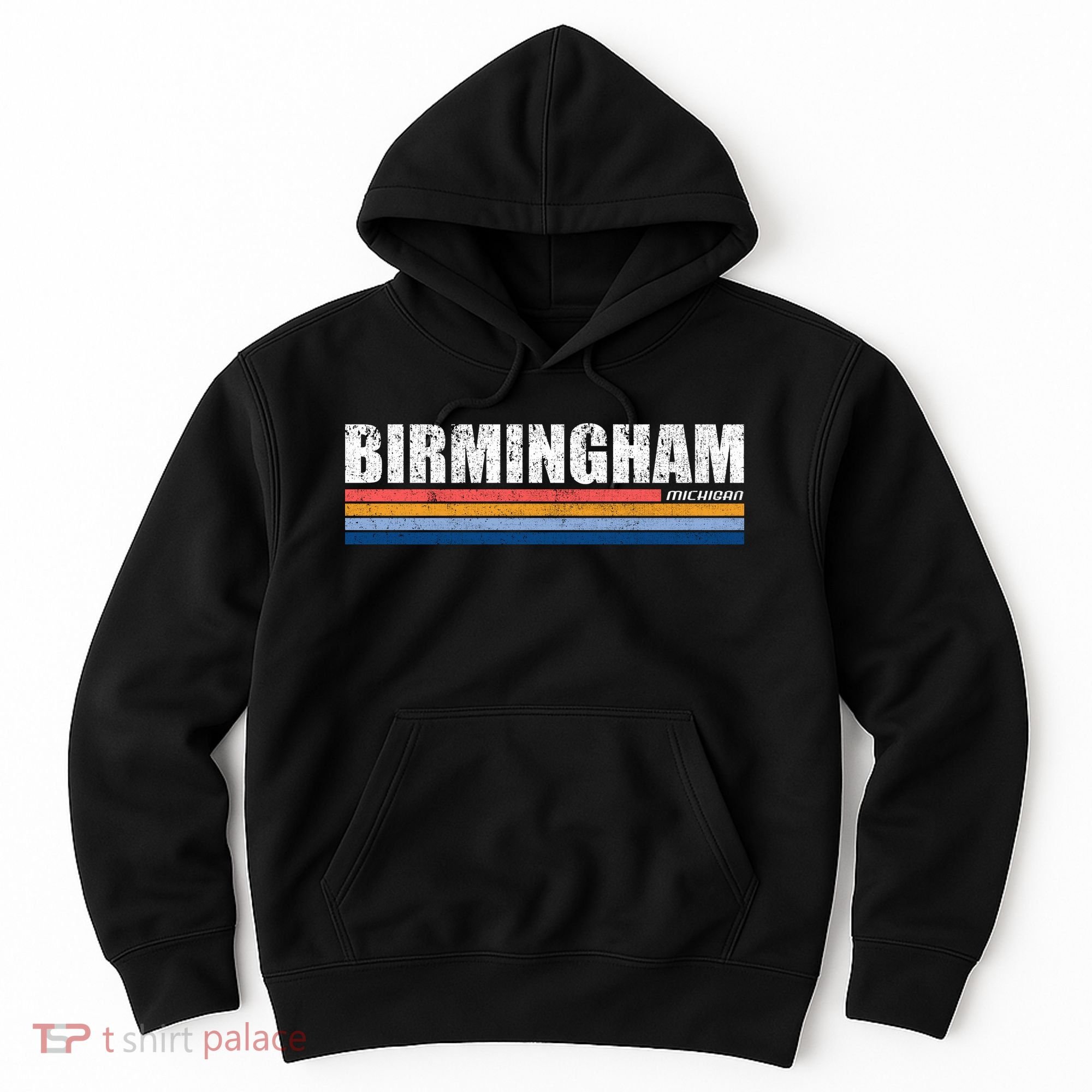 Birmingham Michigan Retro Hoodie