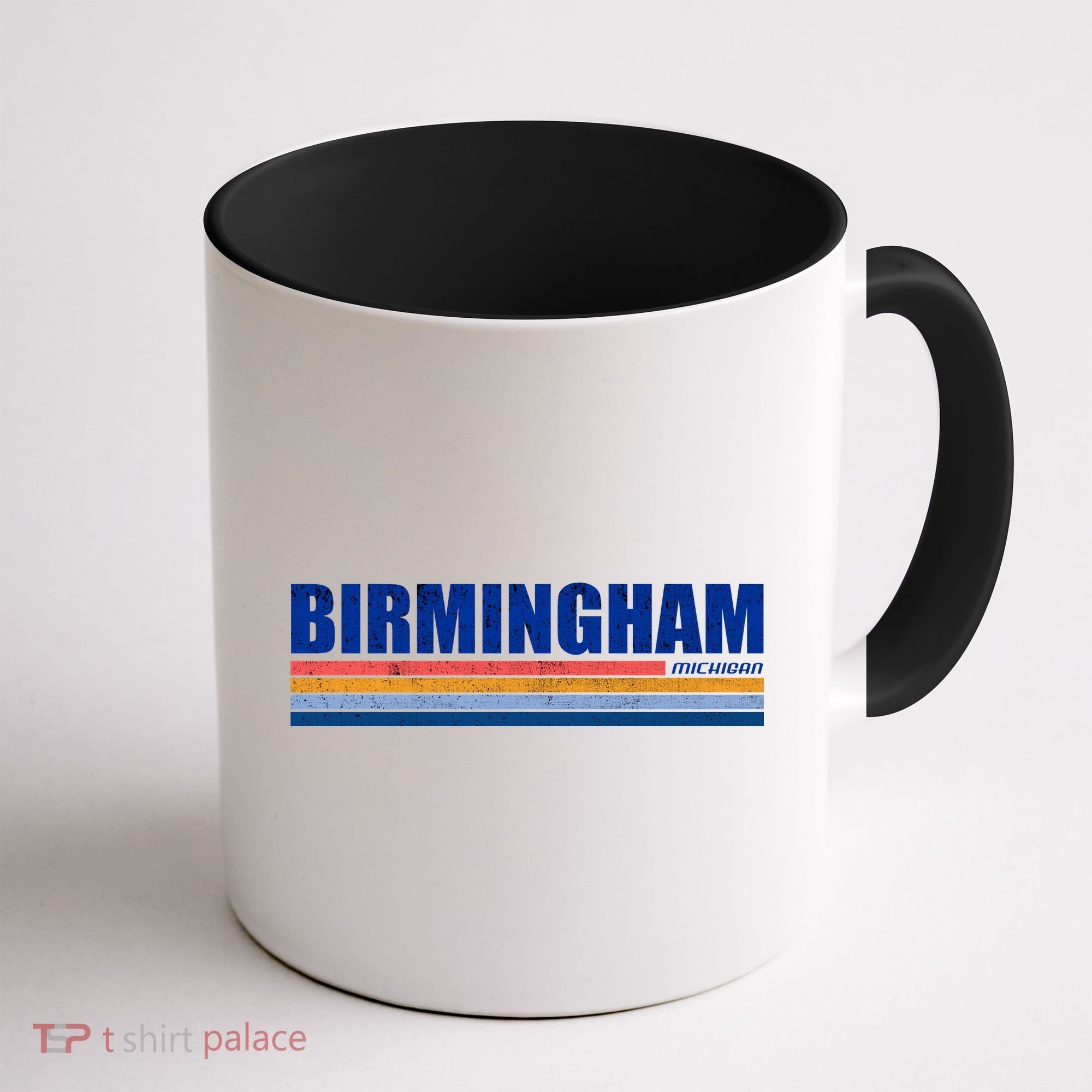 Birmingham Michigan Retro Coffee Mug