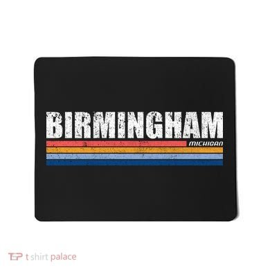 Birmingham Michigan Retro Mousepad