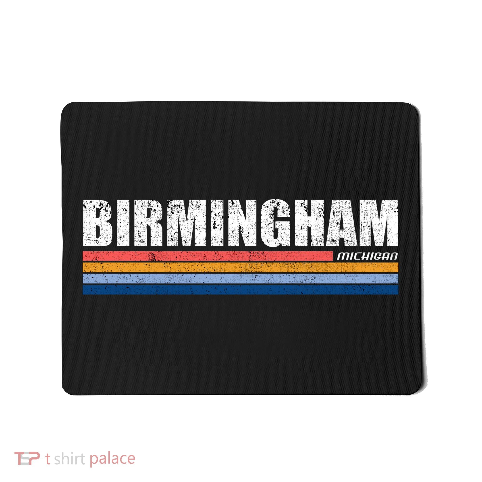 Birmingham Michigan Retro Mousepad