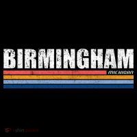 Birmingham Michigan Retro Ornament thumb 1