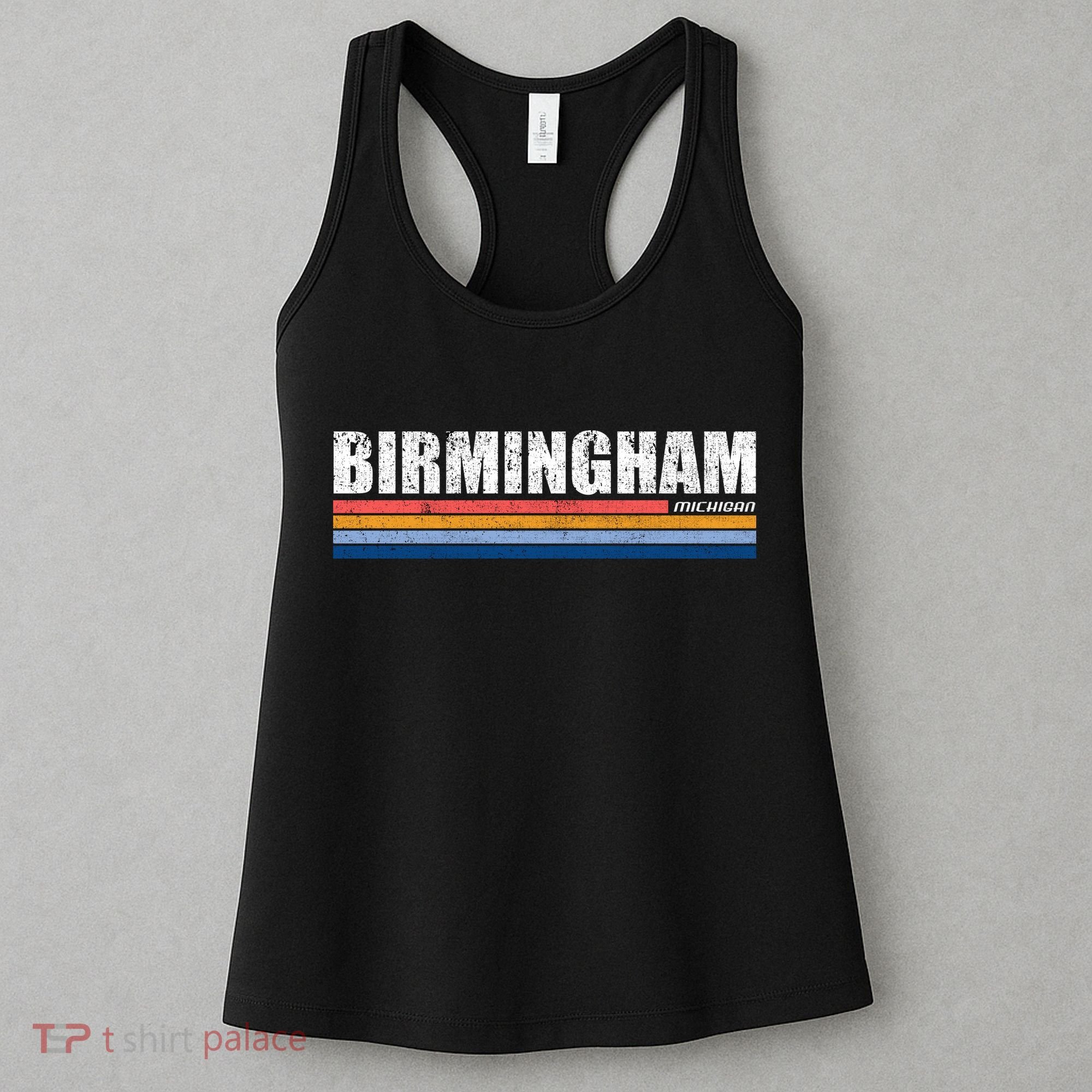 Birmingham Michigan Retro Women's Tank Top