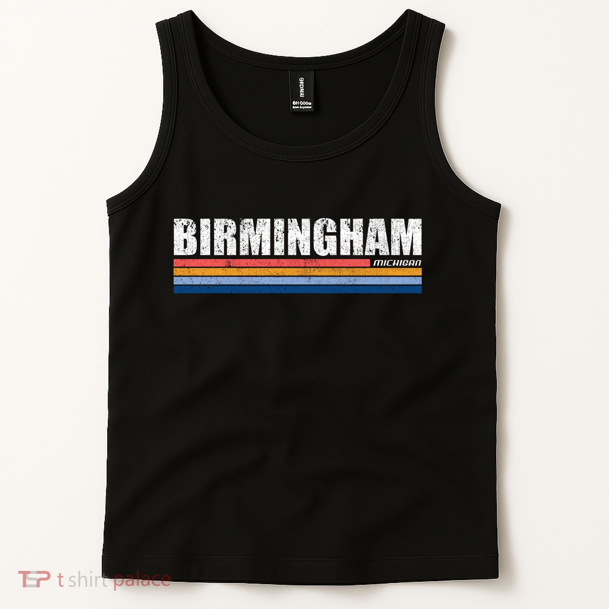 Birmingham Michigan Retro Tank Top