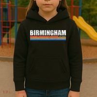 Birmingham Michigan Retro Kids Hoodie thumb 3