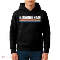 Birmingham Michigan Retro Kids Hoodie thumb 4