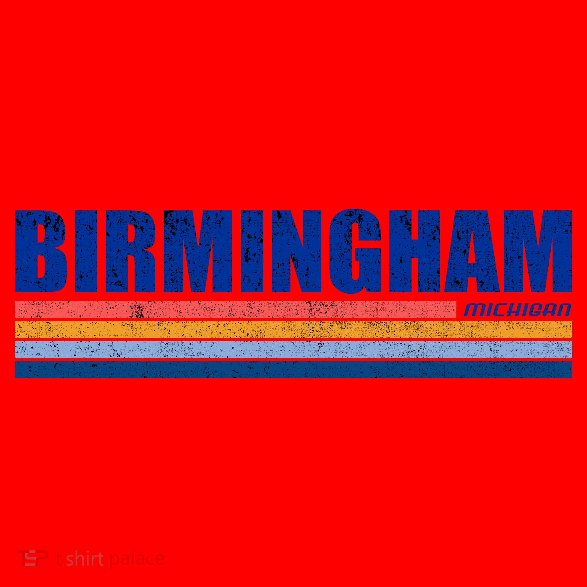 Birmingham Michigan Retro Santa Hat