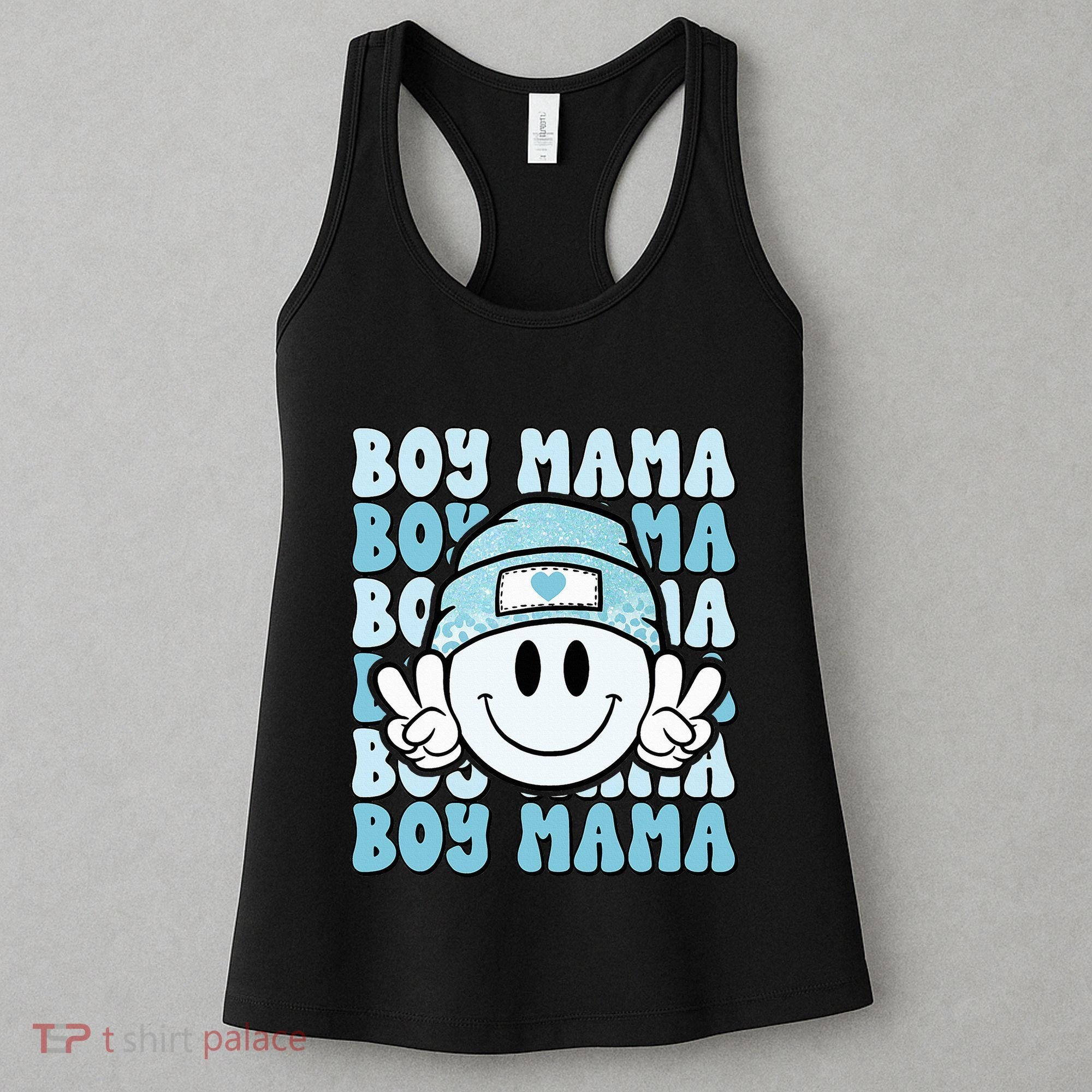 Boy Mama Retro Gift For Mother Mom Of Sons Women's Tank Top